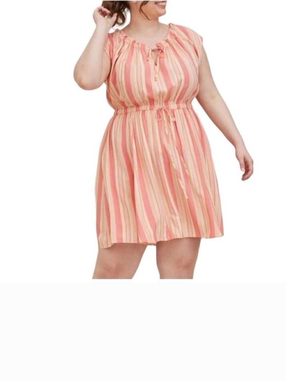 Striped Tie-Waist Sundress
